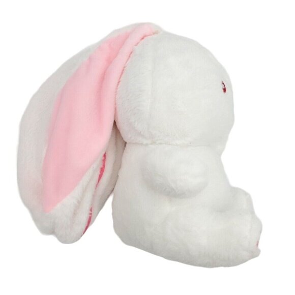 Bunny Stuffed Animal Strawberry Reversible Cuddle Bunny Plush Doll w/ Zipper 13" - Picture 7 of 8